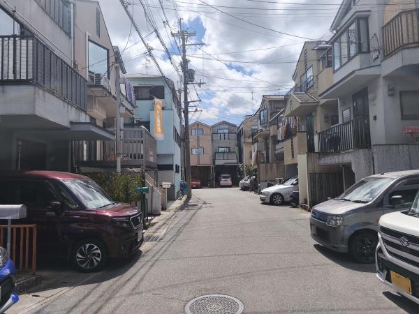 京都市山科区大宅細田町　中古戸建 現地写真（前面道路含む現地写真）