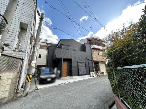 大阪市平野区喜連6丁目　中古戸建 現地写真（前面道路含む現地写真）