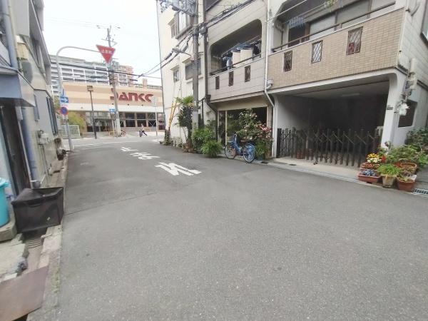 大阪市城東区関目1丁目　売土地 現地写真（前面道路含む現地写真）