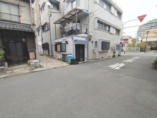 大阪市城東区関目1丁目　売土地 現地写真（前面道路含む現地写真）