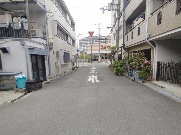 大阪市城東区関目1丁目　売土地 現地写真（前面道路含む現地写真）