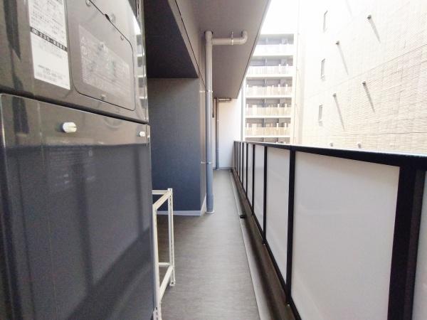 ジオタワー堺筋本町 現地写真（バルコニー）