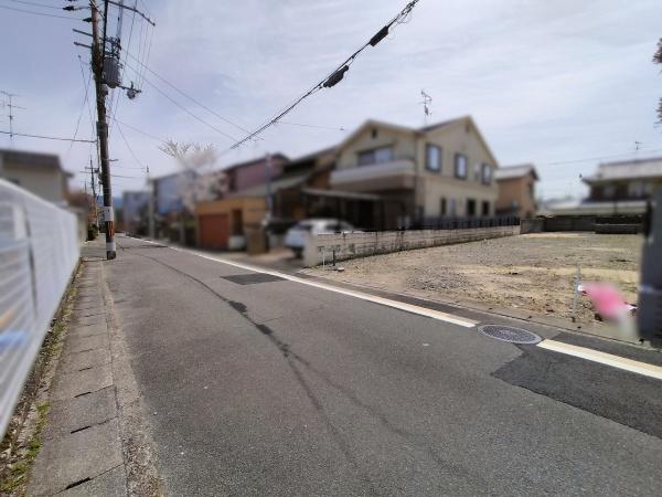 京都市北区上賀茂蝉ケ垣内町　建築条件無売土地 現地写真（前面道路含む現地写真）