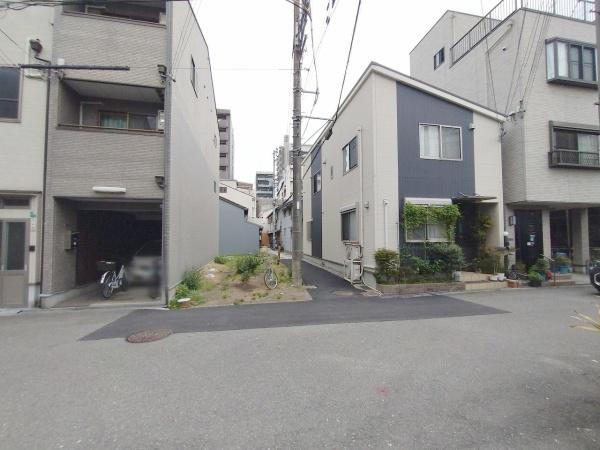 大阪市港区市岡元町2丁目　売土地 現地写真（前面道路含む現地写真）