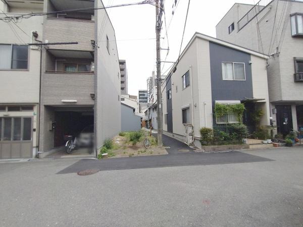 大阪市港区市岡元町2丁目　売土地 現地写真（前面道路含む現地写真）