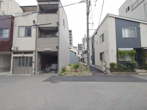 大阪市港区市岡元町2丁目　売土地 現地写真（前面道路含む現地写真）