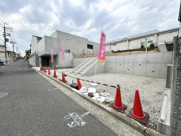 堺市中区深阪2丁B号地　売土地 現地写真（前面道路含む現地写真）