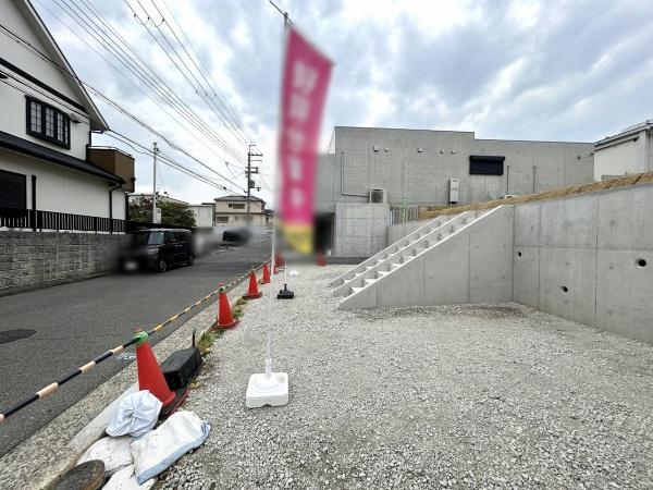 堺市中区深阪2丁B号地　売土地 現地写真（前面道路含む現地写真）
