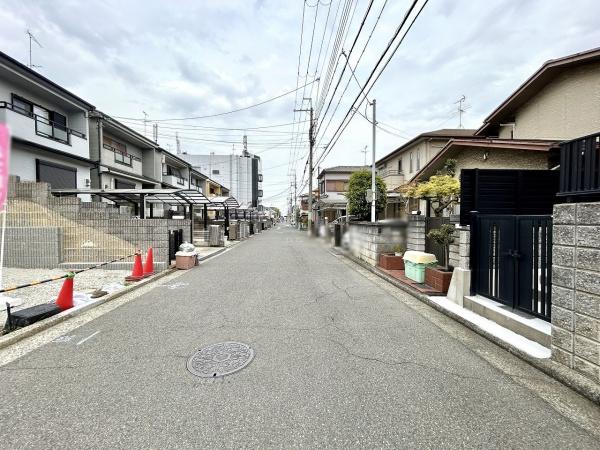 堺市中区深阪2丁A号地　売土地 現地写真（前面道路含む現地写真）