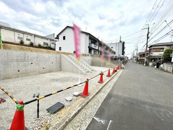 堺市中区深阪2丁A号地　売土地 現地写真（前面道路含む現地写真）