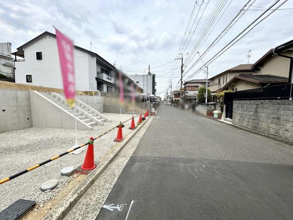 堺市中区深阪2丁A号地　売土地 現地写真（前面道路含む現地写真）