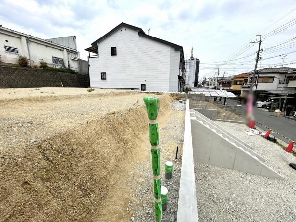 堺市中区深阪2丁A号地　売土地 現地写真（前面道路含む現地写真）