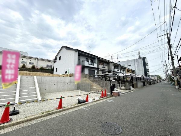 堺市中区深阪2丁A号地　売土地 現地写真（前面道路含む現地写真）