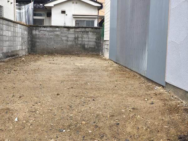 京都市山科区北花山中道町　建築条件無売土地 現地写真