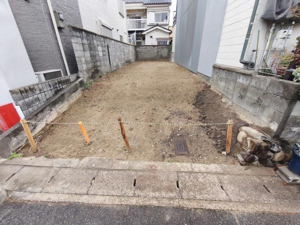 京都市山科区北花山中道町　建築条件無売土地 現地写真