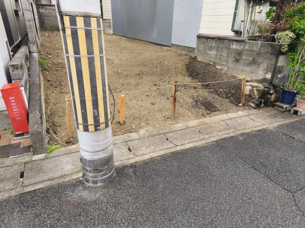京都市山科区北花山中道町　建築条件無売土地 現地写真