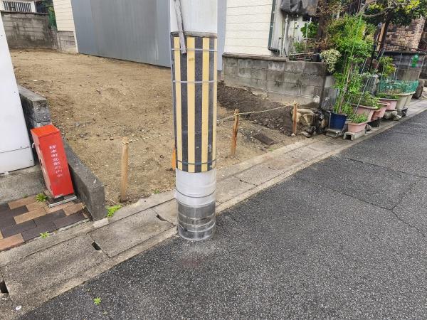 京都市山科区北花山中道町　建築条件無売土地 現地写真