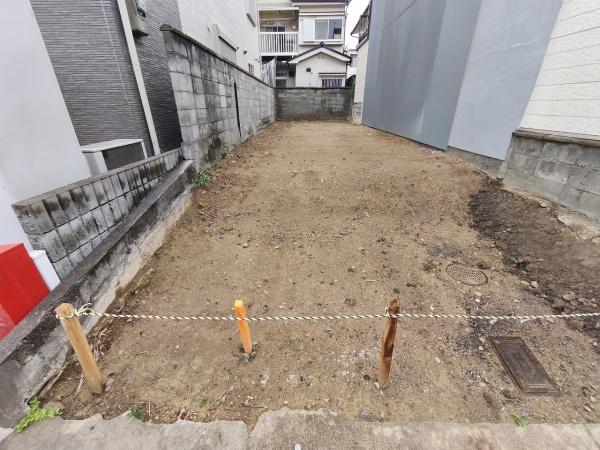京都市山科区北花山中道町　建築条件無売土地 現地写真