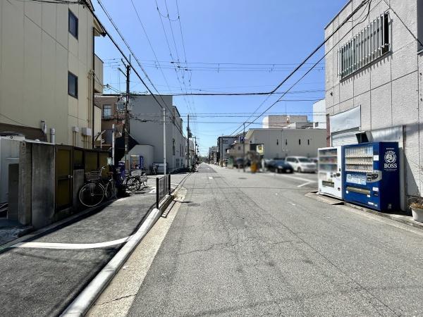 堺市堺区中之町東4丁　売土地 現地写真（前面道路含む現地写真）