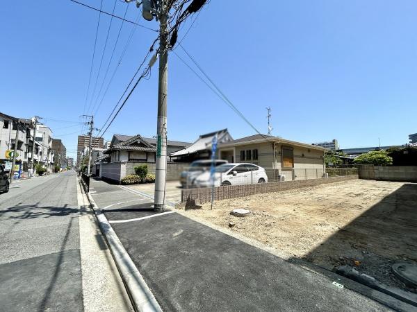 堺市堺区中之町東4丁　売土地 現地写真（前面道路含む現地写真）
