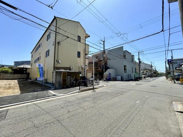 堺市堺区中之町東4丁　売土地 現地写真（前面道路含む現地写真）