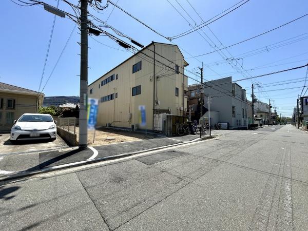 堺市堺区中之町東4丁　売土地 現地写真（前面道路含む現地写真）