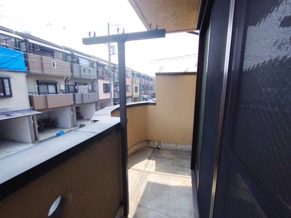 大阪市此花区伝法3丁目　中古戸建 現地写真（バルコニー）