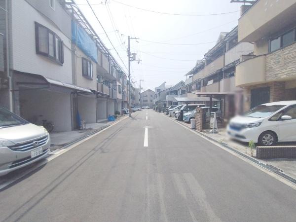 大阪市此花区伝法3丁目　中古戸建 現地写真（前面道路含む現地写真）