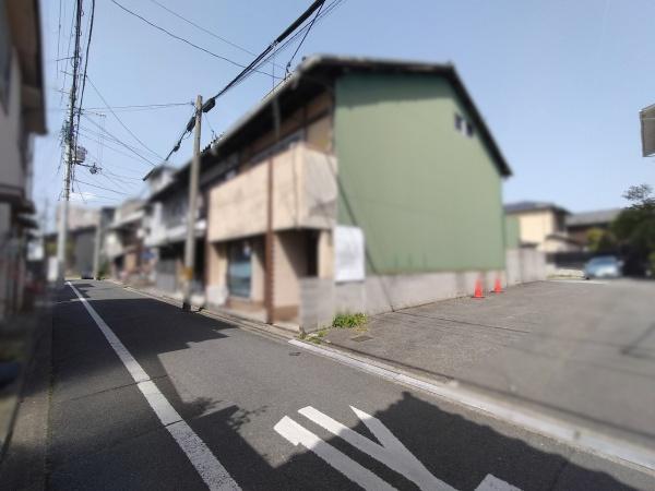 京都市上京区靭屋町　建築条件無売土地 現地写真（前面道路含む現地写真）