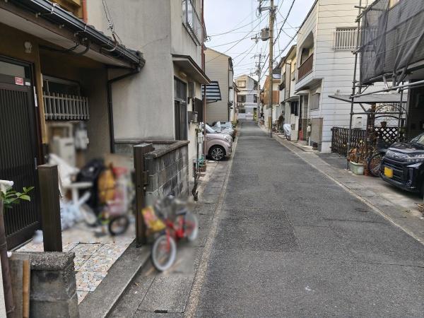 京都府京都市山科区西野楳本町 現地写真（前面道路含む現地写真）