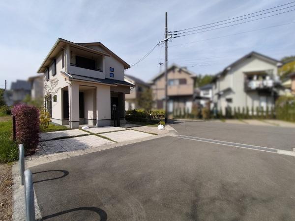 京都市左京区静市市原町　11号地　中古戸建 現地写真（前面道路含む現地写真）