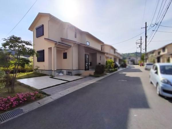 京都市左京区静市市原町　7号地　中古戸建 現地写真（前面道路含む現地写真）