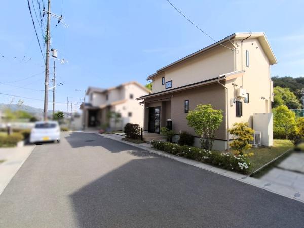 京都市左京区静市市原町　7号地　中古戸建 現地写真（前面道路含む現地写真）
