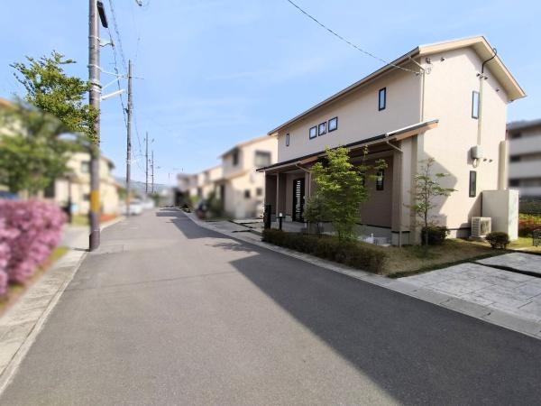 京都市左京区静市市原町　9号地　中古戸建 現地写真（前面道路含む現地写真）
