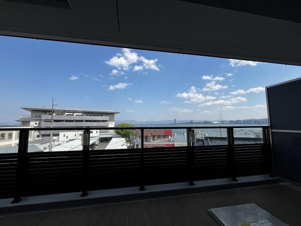 プラウドシティ大津京 現地写真（バルコニー）