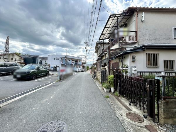 堺市東区日置荘西町3丁　売土地 現地写真（前面道路含む現地写真）