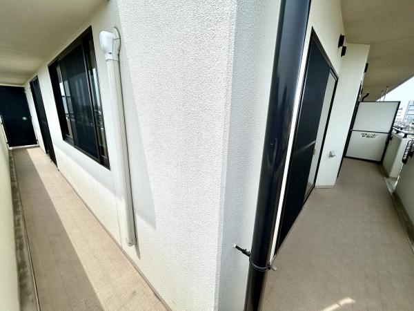 APAガーデンコート鳳西壱番館 現地写真（バルコニー）