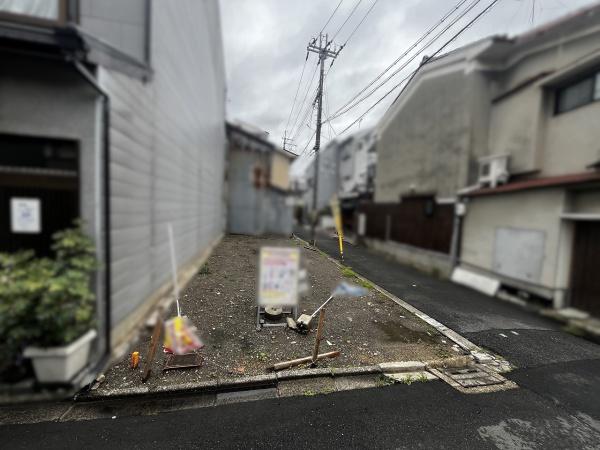 京都市中京区壬生森町　建築条件無売土地 現地写真
