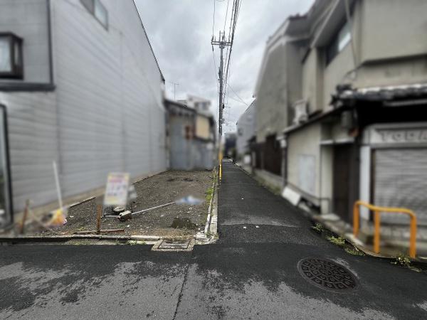 京都市中京区壬生森町　建築条件無売土地 現地写真