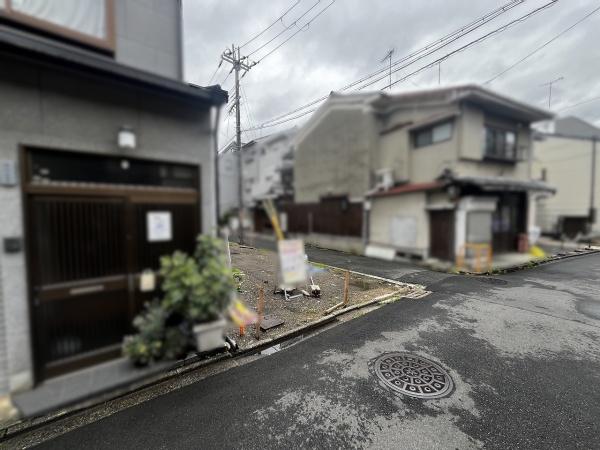 京都市中京区壬生森町　建築条件無売土地 現地写真