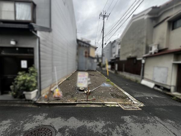 京都市中京区壬生森町　建築条件無売土地 現地写真