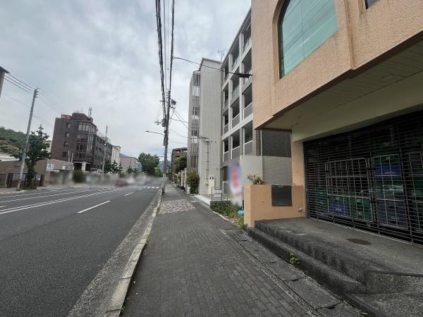 京都市左京区松ケ崎今海道町　建築条件付売土地 現地写真（前面道路含む現地写真）