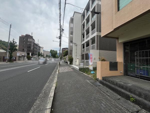京都市左京区松ケ崎今海道町　建築条件付売土地 現地写真（前面道路含む現地写真）