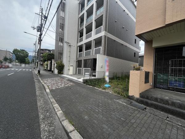 京都市左京区松ケ崎今海道町　建築条件付売土地 現地写真（前面道路含む現地写真）