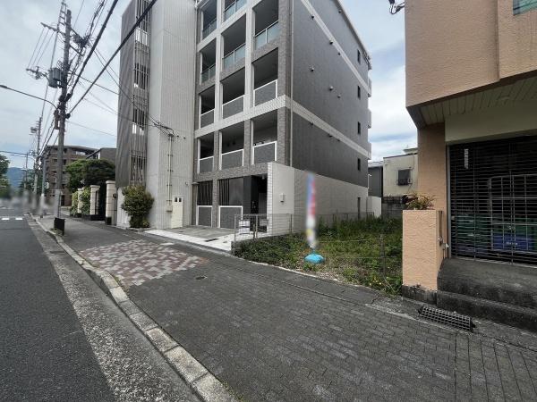 京都市左京区松ケ崎今海道町　建築条件付売土地 現地写真（前面道路含む現地写真）