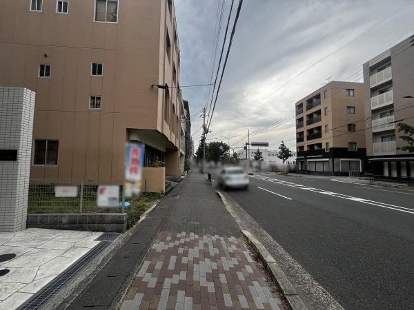 京都市左京区松ケ崎今海道町　建築条件付売土地 現地写真（前面道路含む現地写真）