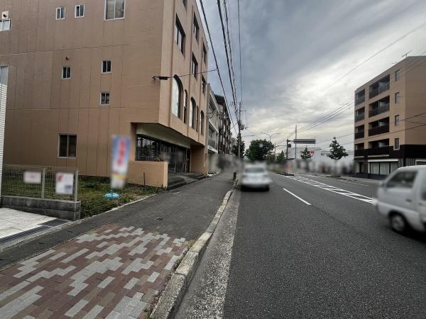 京都市左京区松ケ崎今海道町　建築条件付売土地 現地写真（前面道路含む現地写真）