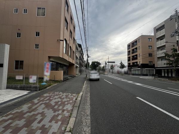 京都市左京区松ケ崎今海道町　建築条件付売土地 現地写真（前面道路含む現地写真）