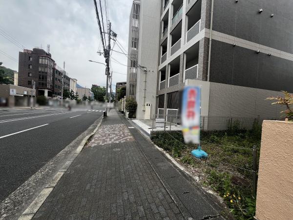 京都市左京区松ケ崎今海道町　建築条件付売土地 現地写真（前面道路含む現地写真）