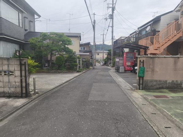 京都市北区上賀茂中ノ坂町　中古戸建 現地写真（前面道路含む現地写真）